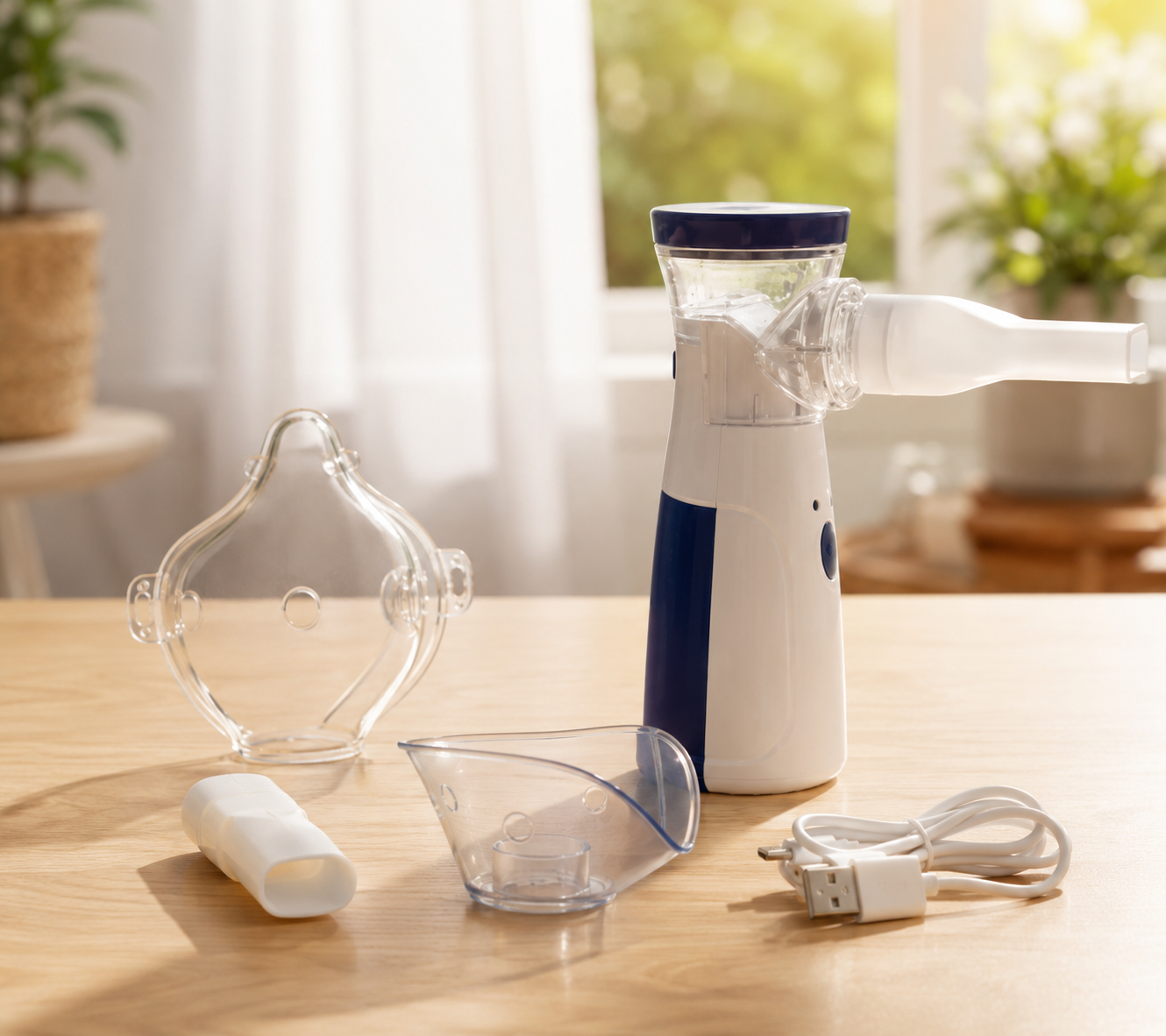BreatheBabyGo | Ultra-Quiet Portable Nebulizer