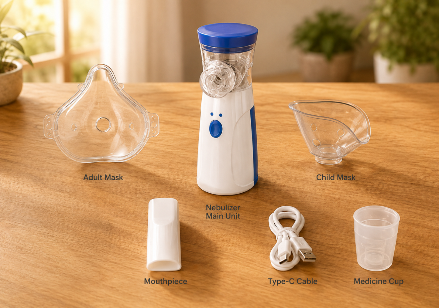 BreatheBabyGo | Ultra-Quiet Portable Nebulizer